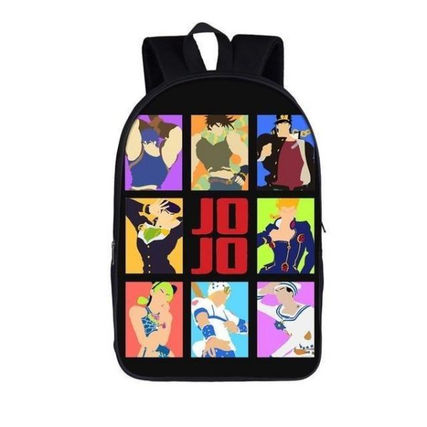 JoJo's Bizarre Adventure - All The Jojos Backpack JS1111 Default Title Official JOJO Merch