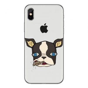 JoJo's Bizarre Adventure - Iggy Chewing Gum iPhone Case JS1111 5/5S / Black Official JOJO Merch