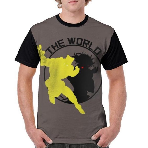 JoJo's Bizarre Adventure  Dio x The World T-Shirt JS1111 S Official JOJO Merch