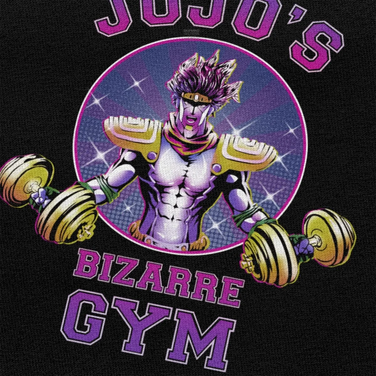 Funny Men s Jotaro Kujo Gym T Shirt Short Sleeve Cotton Graphic T Shirts Jojo Bizarre 4 - JoJo's Bizarre Adventure Shop